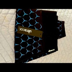 Ultracor Hypersonic Ultra High Legging - Nero/Iridescent Blue / S